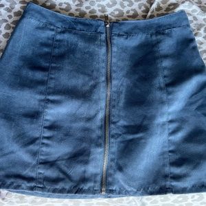 H&M Blue Mini Skirt